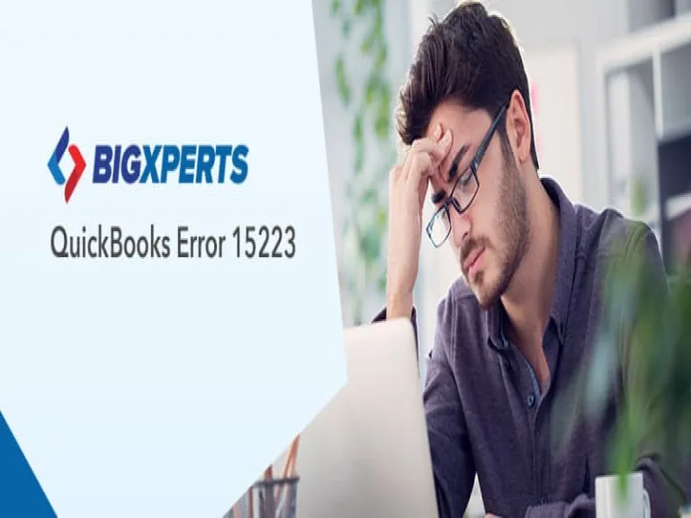 QuickBooks Error 15223 - Steps to Fix and Support