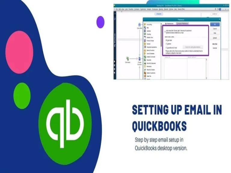 How to Setup Email Serivce & Fix Webmail Password in QuickBooks Desktop?