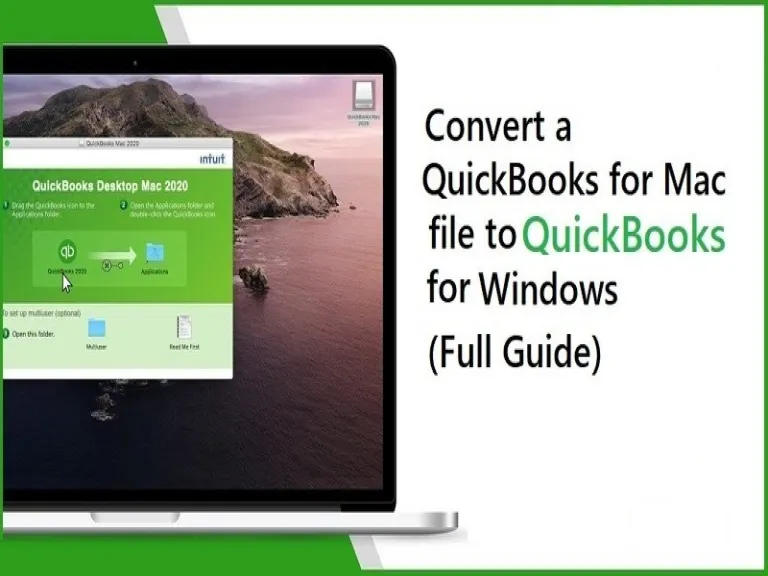 Procedure to Convert a QuickBooks Mac file to Windows